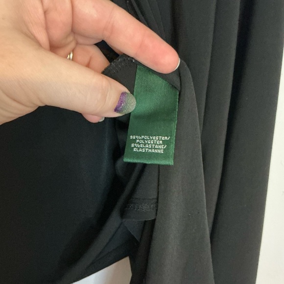 Black Open Front Cardigan XL - Picture 3 of 5